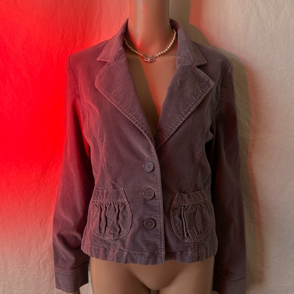 Y2K Lilac Button Up - Picture 2 of 4